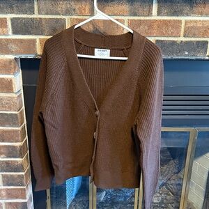 Old Navy Women's Chocolate Cardigan